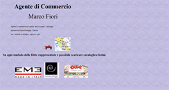 Desktop Screenshot of marcofiori.it